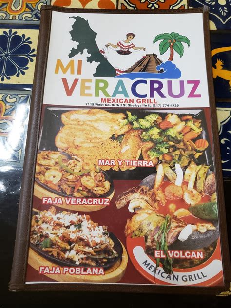 Veracruz mexican grill - Visitors' opinions on Veracruz Mexican Restaurant. The food is great, only downside is that they do not have a lunch menu on Sunday so it is pricey for lunch. Meal type: Lunch Price per person: $20–30 Food: 5 Service: 5 Atmosphere: 5. Yet another excellent meal at Vera Cruz Mexican restaurant.